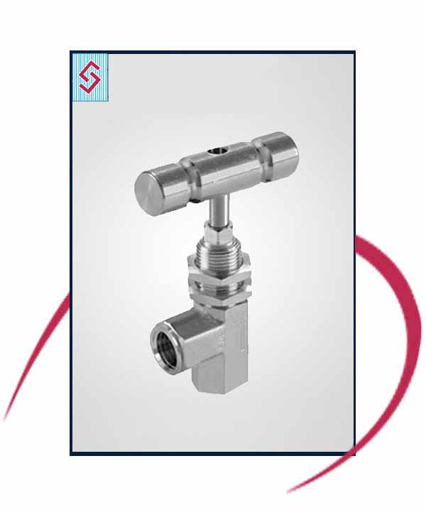 Forged Stainless Steel Integral Bonnet Needle Valve Angle Type