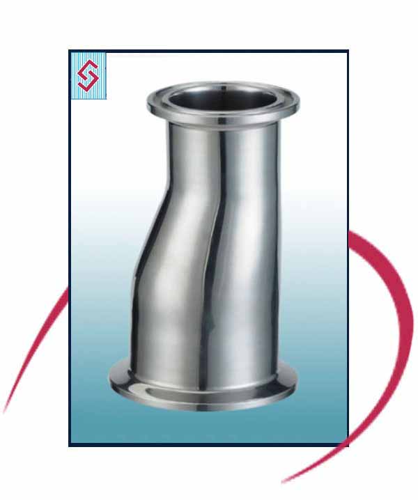 SS Dairy Eccentric Reducer