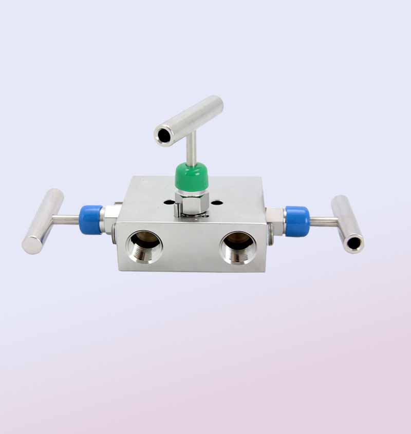 Stainless Steel 3 Way Manifold Valve manufacturer